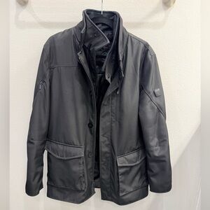 Tumi Men's Black Lined Jacket
